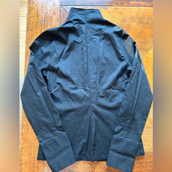 Nara Camicie Women’s Black Button Up Shirt, size Small, 4 - Picture 3 of 8